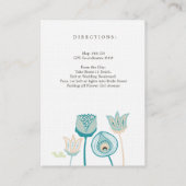 Behuizing Kaarten Routebeschrijving Receptie Trouw (Achterkant)