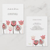 Behuizing Kaarten Routebeschrijving Receptie Trouw (Voorkant / Achterkant)