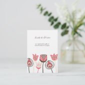 Behuizing Kaarten Routebeschrijving Receptie Trouw (Staand voorkant)