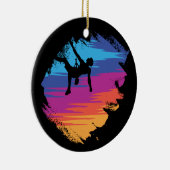 Behuizing - Klimmen van achteruitrijdende rots Keramisch Ornament (Rechts)