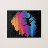 Behuizing - Klimmen van achteruitrijdende rots Legpuzzel (Horizontaal)