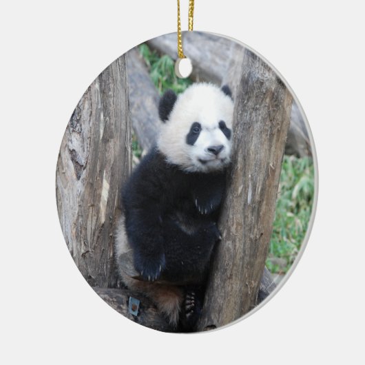 Bei Bei Giant Panda cub ornament (Links)