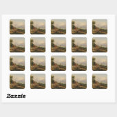 Bei Zell am See – Emil Barbarini Vierkante Sticker (Vel)