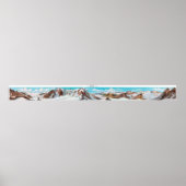 BEICHGRAT Swiss Alps Panorama 360° Poster (Voorkant)