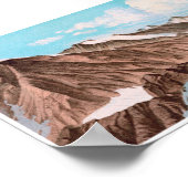 BEICHGRAT Swiss Alps Panorama 360° Poster (Hoek)