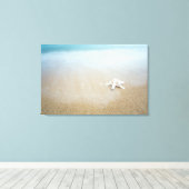 Beidaihe Seascape Canvas Afdruk (Insitu (Houten vloer))