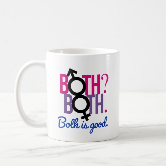 Beide. Beide? Beide is goed Koffiemok (Links)