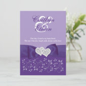 BEIDE BEIDE Paarse BEELDSCHERM Kaart (Staand voorkant)