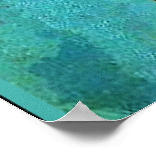 Beide gestreept door Kandinsky Poster (Hoek)