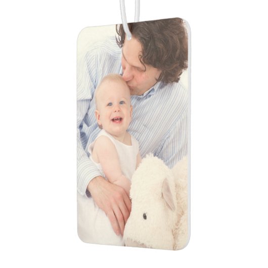 Beide kanten Familie Foto Douane Unieke Auto Luchtverfrisser (Links)