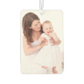 Beide kanten Familie Foto Douane Unieke Auto Luchtverfrisser (Achterkant)