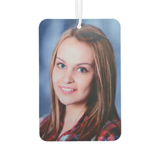 Beide kanten hebben dezelfde aangepaste fotoauto m luchtverfrisser (Achterkant)