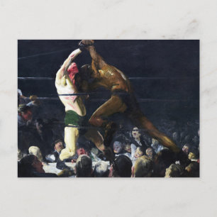 Beide leden van deze club door George Bellows Briefkaart