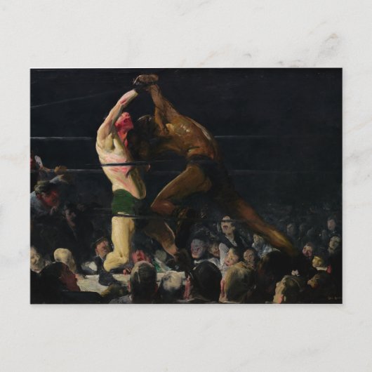 Beide leden van deze club George Bellows Briefkaart (Voorkant)