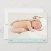 Beide partijen nu | Nieuwe Baby Aankondiging Kaart (Voorkant)