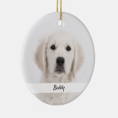 Beide schijffoto's plakken in de keepaardjes keramisch ornament (Rechts)