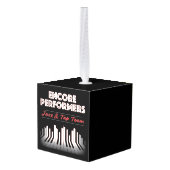 beide TEAMS Cube Ornament (Achter hoekig)