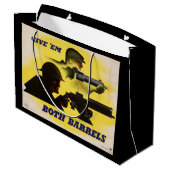 Beide vaten, leger & industrie, oorlogsinspanning groot cadeauzakje (Achterkant Gekanteld)