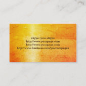 Beide zijden van de Fiesta-Waterverf aanpassen Visitekaartje (Achterkant)