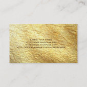 Beide zijden van Gold en Paint Swash aanpassen Visitekaartje (Achterkant)