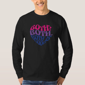 Beide zijn allebei goede biseksuele trots. t-shirt