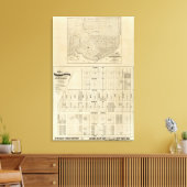 Beideman Tract, San Francisco Canvas Afdruk (Insitu (Woonkamer))