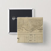 Beideman Tract, San Francisco Vierkante Button 5,1 Cm (Voorkant /achterkant)