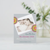 Beiden van ons - Bewaar de datumkaart Aankondigingskaart (Staand voorkant)