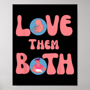 Beiden zijn aanhangers van het feministische Rage  Poster