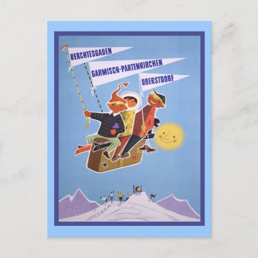 Beieren, Duitsland Briefkaart (Voorkant)