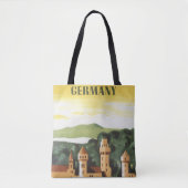 Beieren, Duitsland, Duits Kasteel Oude Reis Kunst Tote Bag (Voorkant)