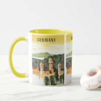 Beieren, Duitsland, Duitse Castle Vintage Travel A