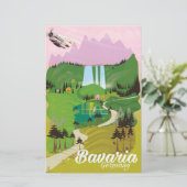 Beieren Duitsland — landschapsfoto Briefpapier (Staand voorkant)