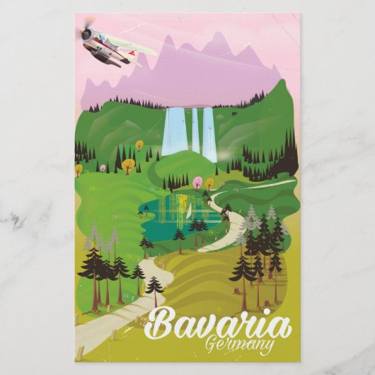 Beieren Duitsland — landschapsfoto Briefpapier (Voorkant)
