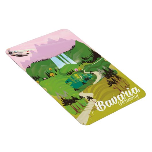 Beieren Duitsland — landschapsfoto Magneet (Rechterzijde)