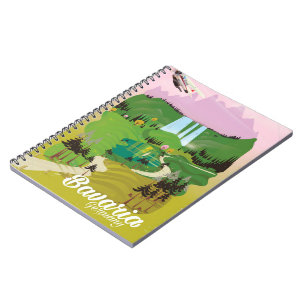 Beieren Duitsland — landschapsfoto Notitieboek