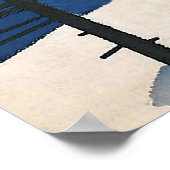 Beieren Duitsland,  Ski Poster (Hoek)