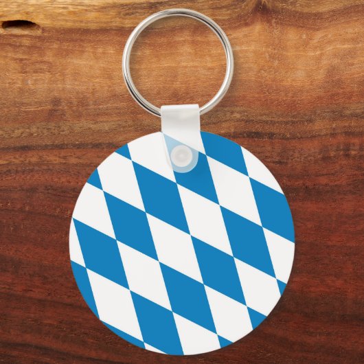 beieren duitsland vlag sleutelhanger (Voorkant)