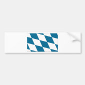 Beieren Flag Bumpersticker (Voorkant)