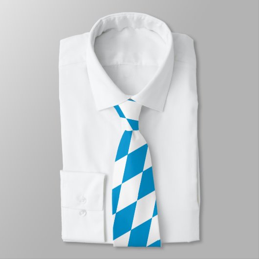 Beieren Flag Stropdas (Gebonden)