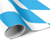 Beieren Germany Diamond Flag Design Cadeaupapier (Rol Hoek)