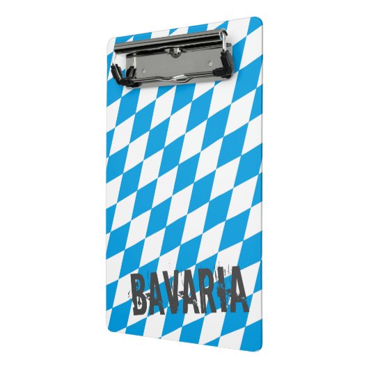 Beieren Germany Diamond Flag Design Mini Klembord (Angled2)