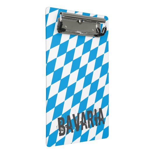 Beieren Germany Diamond Flag Design Mini Klembord (Schuin)