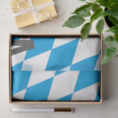 Beieren Germany Diamond Flag Design Tissuepapier (Geschenk)
