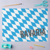 Beieren Germany Diamond Flag Design Tissuepapier (Craft)