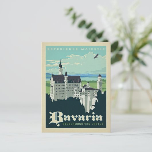 Beieren, het kasteel van Neuschwanstein Briefkaart (Staand voorkant)