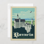 Beieren | Neuschwanstein Castle Briefkaart (Voorkant / Achterkant)