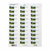 Beieren Retouradreslabel Etiket (Full Sheet)