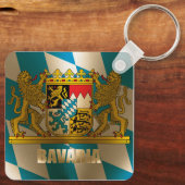 Beieren Sleutelhanger (Achterkant)