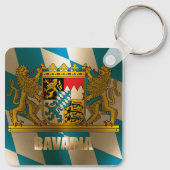 Beieren Sleutelhanger (Achterkant)